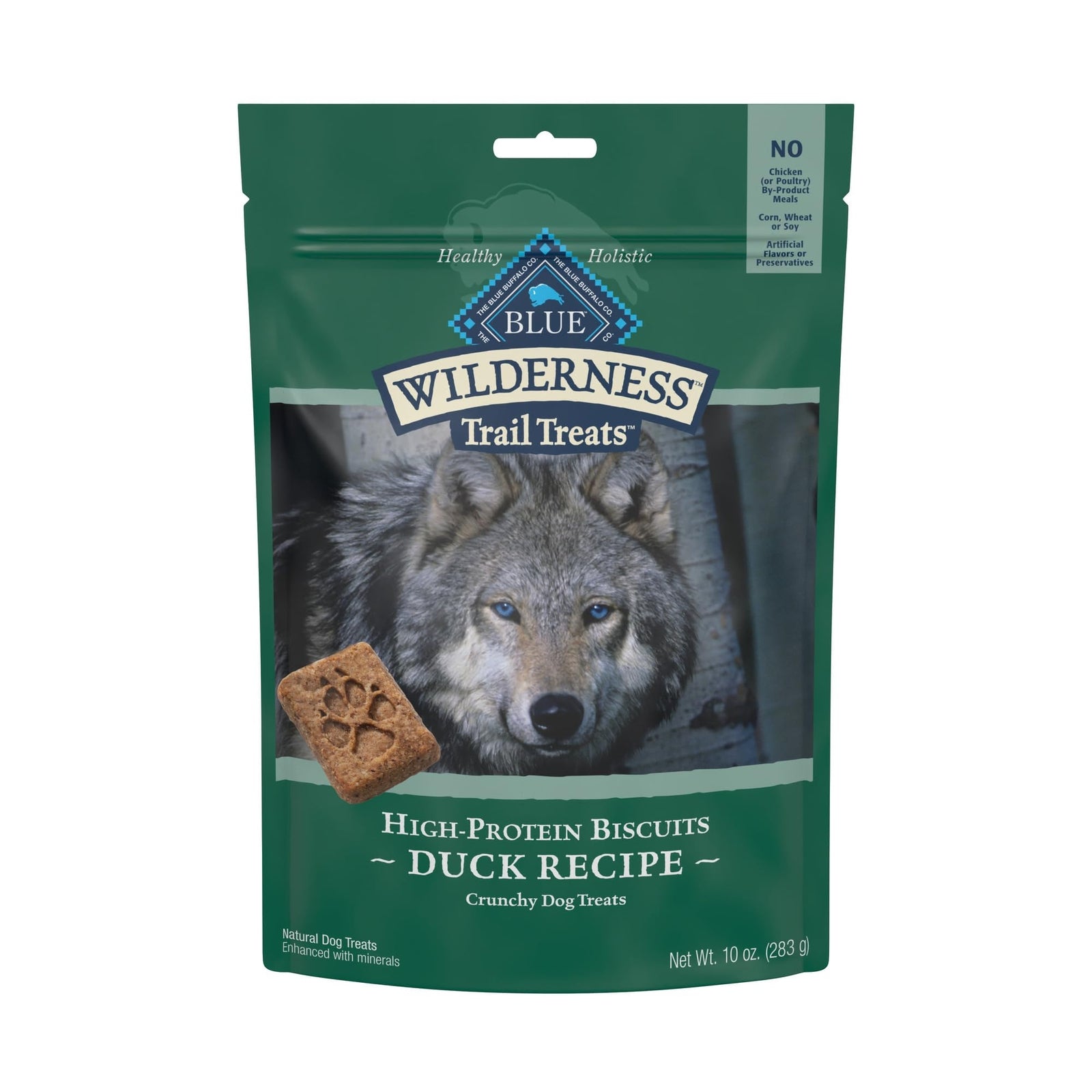 Blue Buffalo Wilderness Trail Treats High Protein Grain Free Crunchy Dog Treats