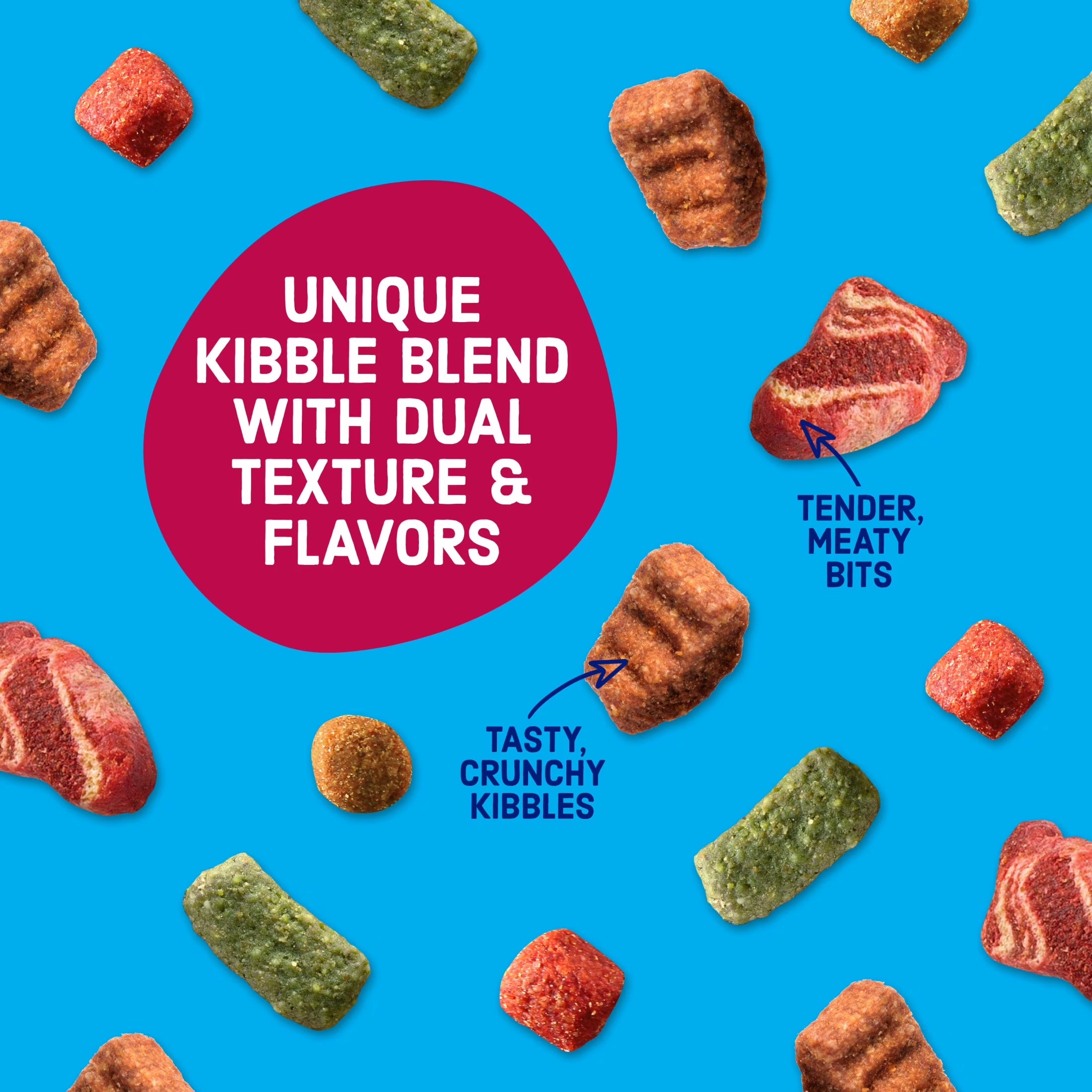 Kibbles 'N Bits Bistro Oven Roasted Beef, Vegetable & Apple Flavors Dry Dog Food, 45 Lb.
