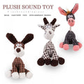 Plush Squeaky Dog Toy, Multi-Color, Large