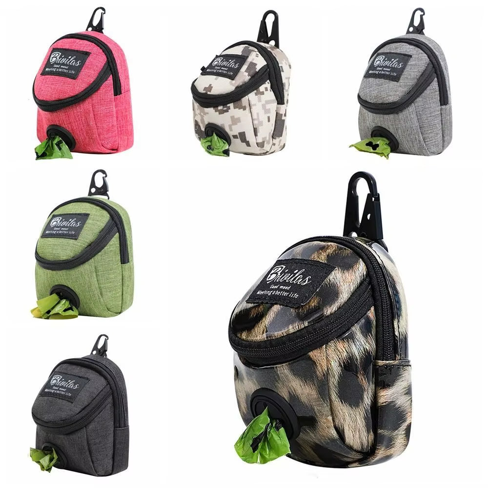 Portable Dog Training Treat Bag Outdoor Pet Dog Treat Pouch Puppy Snack Reward Waist Dog Bags Holder Poop Bag Dog Carriers Bags