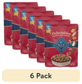(6 Pack)  Delectables Natural Wet Dog Food Toppers, Hearty Beef, 3-Oz Pouch