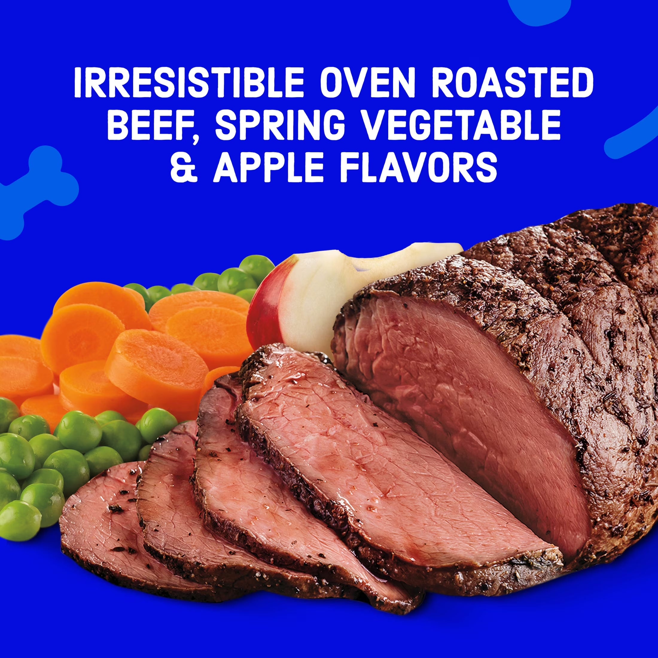 Kibbles 'N Bits Bistro Oven Roasted Beef, Vegetable & Apple Flavors Dry Dog Food, 45 Lb.