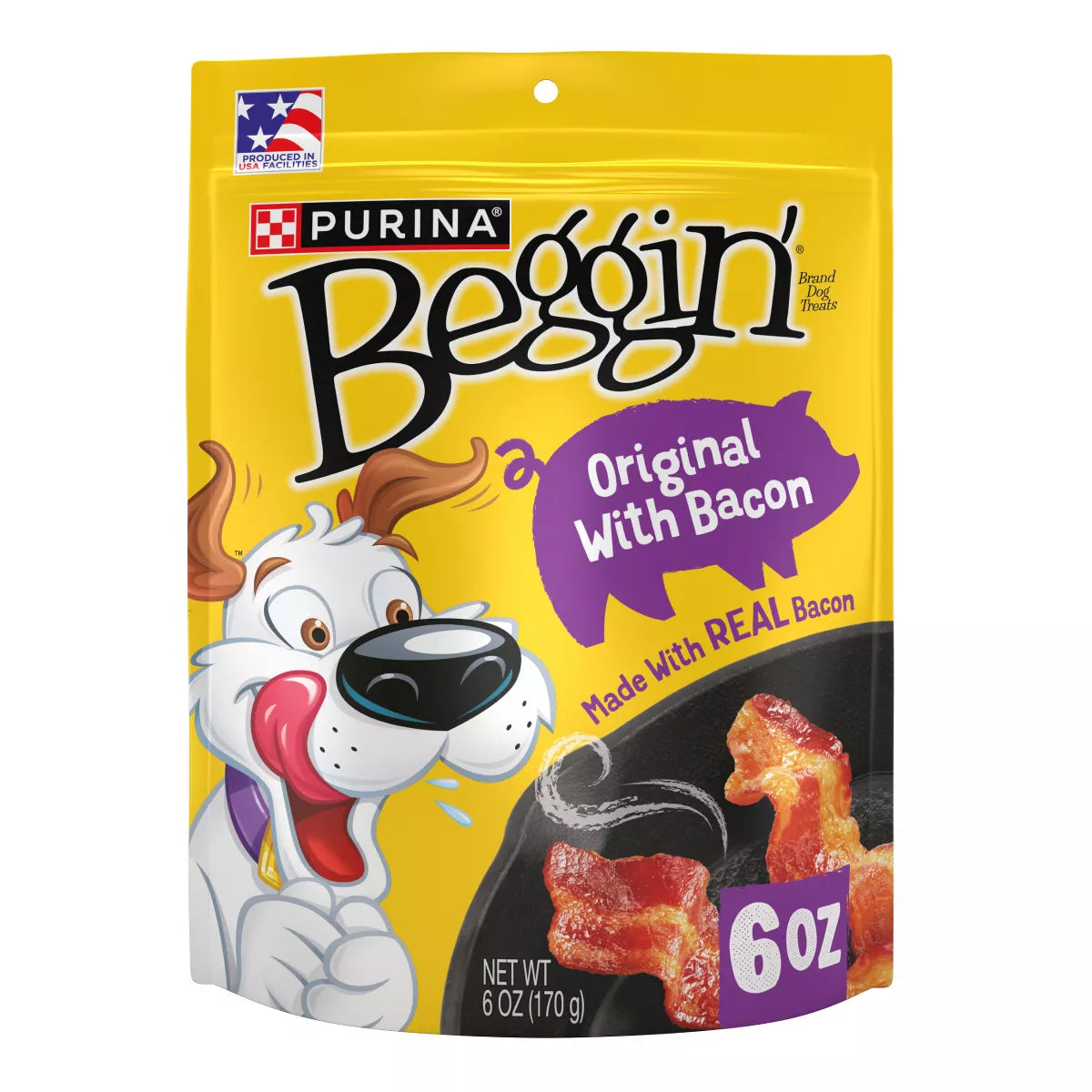 Purina Beggin' Strips Dog Training Treats with Bacon Chewy Dog Treats